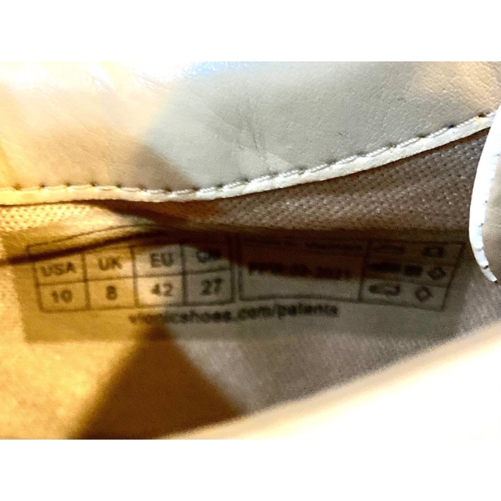 Vionic Simasa White Leather Lavender Sage Green Sneakers Womens Size 10 Low Top - Picture 8 of 8